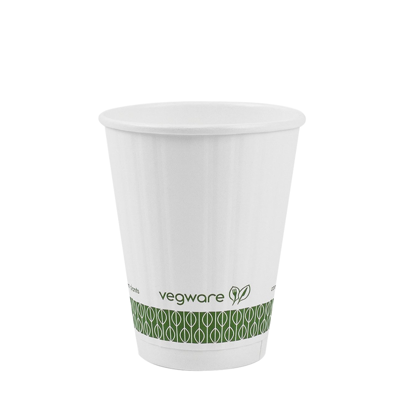 9 oz mönstrad präglad varmpapperskopp