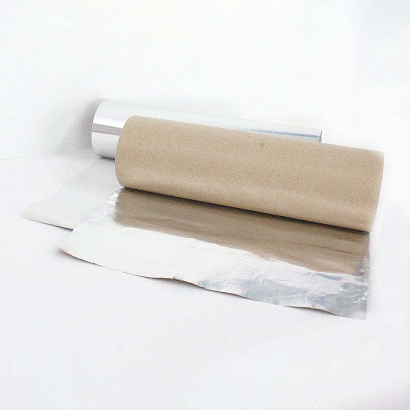 Metalliserat silver aluminiumpapper