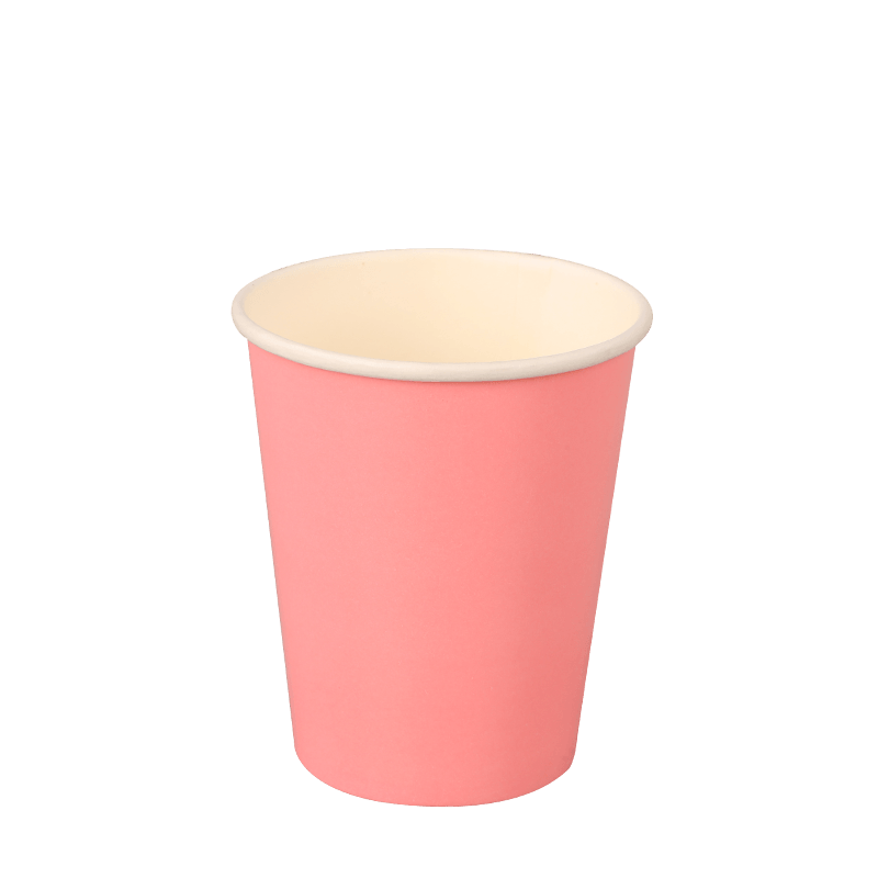 8 oz komprimerbara colapappersmuggar